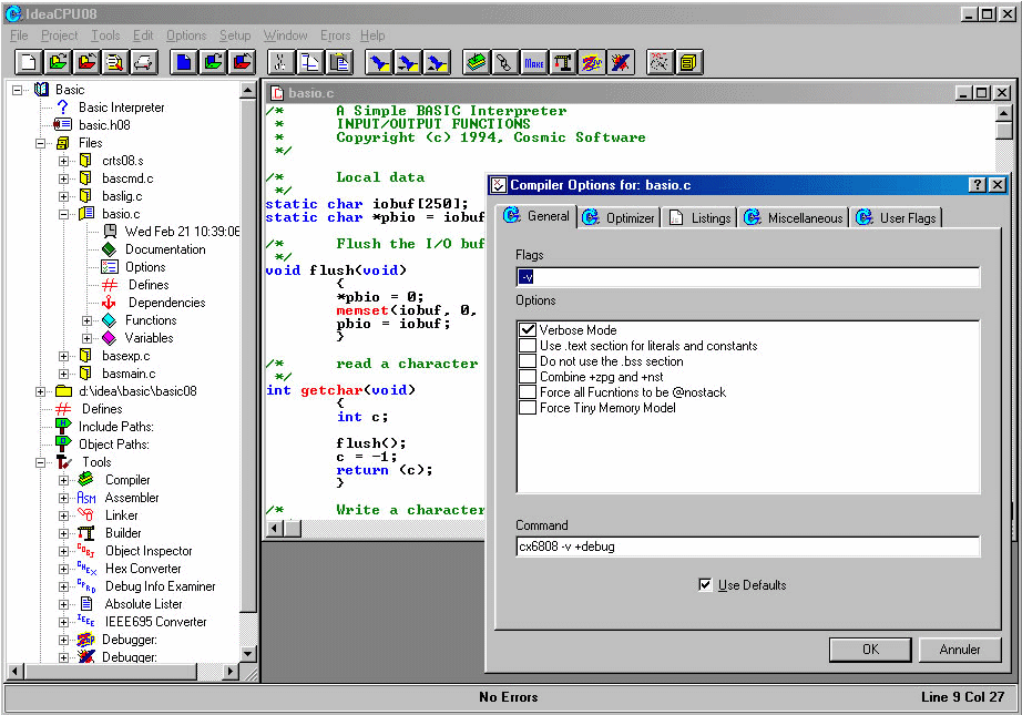 Solaris Compile C Program